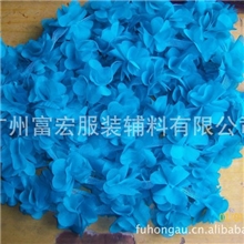 供应条码花朵，串串花边,雪纺花片花朵