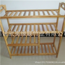 简易鞋架组合鞋架鞋架批发供应楠竹靴架四层楠竹靴架