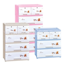 全网最低价团批家居收纳柜带锁抽屉柜多层抽屉柜儿童衣服柜