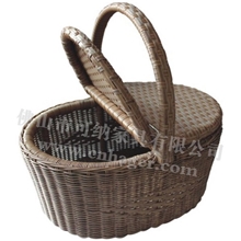 KOUNA厂家大量供应/藤编洗衣篮/藤编手提筐//酒店编织篮脏衣篮