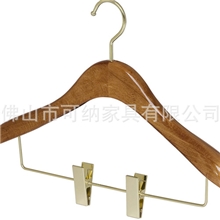 KOUNA厂家特供品牌服饰公司高档木衣架实木衣架高档酒店用品
