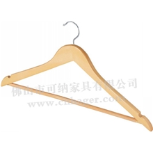 KOUNA厂家供应木衣架批发高品质衣架圆棍实木衣架荷木衣架