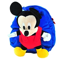 迪士尼米奇毛绒小背包可爱儿童包包幼儿园公仔小书包