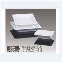 扬格仿瓷小方碟耐摔热销高档酒店餐具厂价批发中式调料调味碟