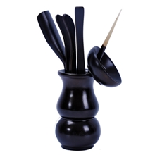 【雄欣】茶道配件茶道六君子夹子勺子功夫茶具配件