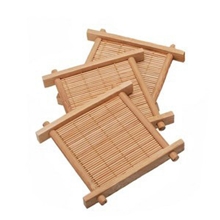 竹子茶垫托茶具零零配件纯手工竹子制茶碟环保批发特价