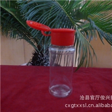 供应高档塑料瓶调料瓶40克/翻盖瓶PET透明调味瓶