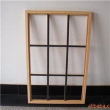 外贸优质木纱窗木制品简约经典款出口产品