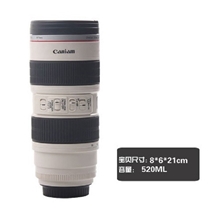 N06厂家供应时尚镜头保温杯C系列大白镜头杯不锈钢礼品杯520ml