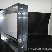 亚克力水晶相框磁力座牌隐型水晶冻