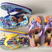 厂家直销EVA儿童拖鞋熊出没拖鞋礼品拖鞋