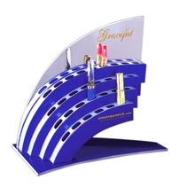 厂家直销化妆品展柜美容店展架彩妆展示柜亚克力展示架