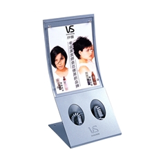 供应压克力广告宣传架，有机玻璃化妆品展示架，亚克力展架