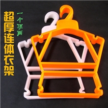百顺加厚儿童连体衣架服装店衣挂童装衣架批发【超厚款连体】