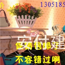 批发供应各种服装展示架服装道具铁艺侧挂壁挂