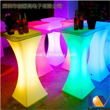 可供选择遥控7彩变色充电LED发光家具会议讲台LED酒桌