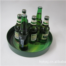 供应高效防滑不倒防滑盘塑料防滑托盘餐具盘PS防滑盘咖啡托盘