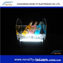 厂家直销促销LED变色塑料半透明亚克力发光冰桶BT-FG-05