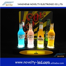 厂家直销酒瓶底座LED发光底座亚克力底座