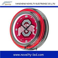 厂家直销供应霓虹挂钟，创意时钟，霓虹时钟，霓虹钟制作