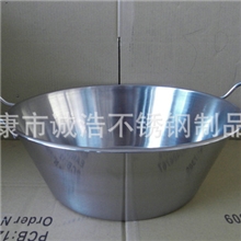 不锈钢单层大冰桶10升，可放10瓶红酒的冰桶，有提手