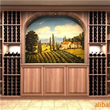 供应实木酒窖不锈钢酒窖专业设计酒窖