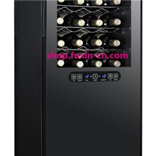 恒温酒柜富信JC-78D恒温电子红酒柜厂家直销的双温区电子红酒柜