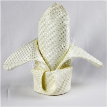 柯桥厂家批发高档全涤高密提花口布餐巾