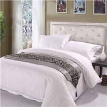 宾馆酒店床上用品布草加厚床护垫被芯宾馆布草四件套厂家定做