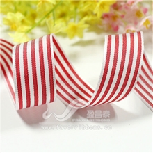 21mm条纹带红白色条纹带红白色丝带