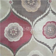 色织提花布床品布窗帘布装饰布富贵花海宁许村墙布