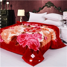 秋冬季新款品牌婚庆床品毛毯厂家拉舍尔亚克力成人毛毯批发特价