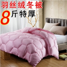 家纺厂家床上用品被子批发单人双人加厚羽丝绒冬季被子棉被婚庆