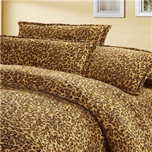 苏湘家纺2012精品豹纹珊瑚绒四件套库存处理火爆销售