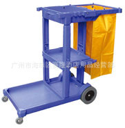 酒店服务车AF08170多功能清洁车/多用途清洁杂物车