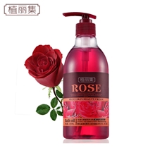 玫瑰花香男女士保湿滋润沐浴露正品沐浴乳液盐750ML