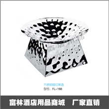可加工定做不锈钢锤印果盘酒店专用盘餐盘厨具批发