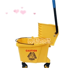 超宝单桶36L榨水车单桶挤水车甩水桶地拖榨水车酒店/公共场所