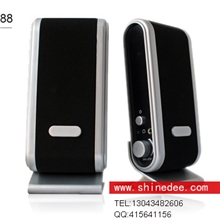 USB2.0电脑音箱2.0铁喇叭音响、赠品电脑音与促销音箱厂家直供