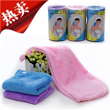 热销推荐3527桶装长毛绒干发帽干发毛巾超吸水韩国家居厂家