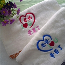 高阳毛巾厂小额批发创意礼品情侣毛巾彩色老爸老妈辛苦受累