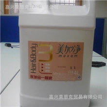 上海家化美加净肤发二合一洗发护法沐浴二合一4L替换装