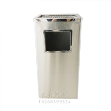 不锈钢正方形室外酒店大厅大堂垃圾桶果皮桶烟灰桶丽格烟灰