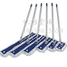 专用平板拖把静电平拖夹布木地板拖把墩布纤维棉拖布头尘推