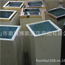 金线米黄果皮箱星级酒店专用垃圾桶博新现货直销发货及时