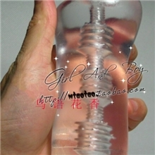 日本透明玲珑心快感宣言男用自慰器批发供应果冻硅胶飞机杯小名器