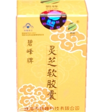 山东原生态灵芝带孢子粉赤灵芝胶囊含量高品质纯灵芝软胶囊