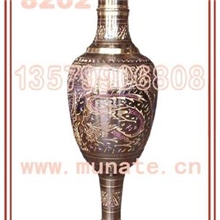 批发供应花瓶/手工铜雕/巴基斯坦手工铜雕花瓶