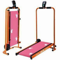 小型机械跑步机/可升降活氧迷你跑步机/家用走步机/铁轮