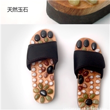 高档全玉石按摩鞋/足底穴位按摩/天然玉石按摩鞋/健康之路按摩器